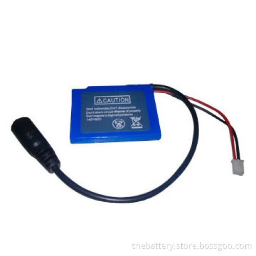 Lithium Polymer Battery Pack with 3.7V Voltage and 800mAh Capacity, for Headphone and Earphone